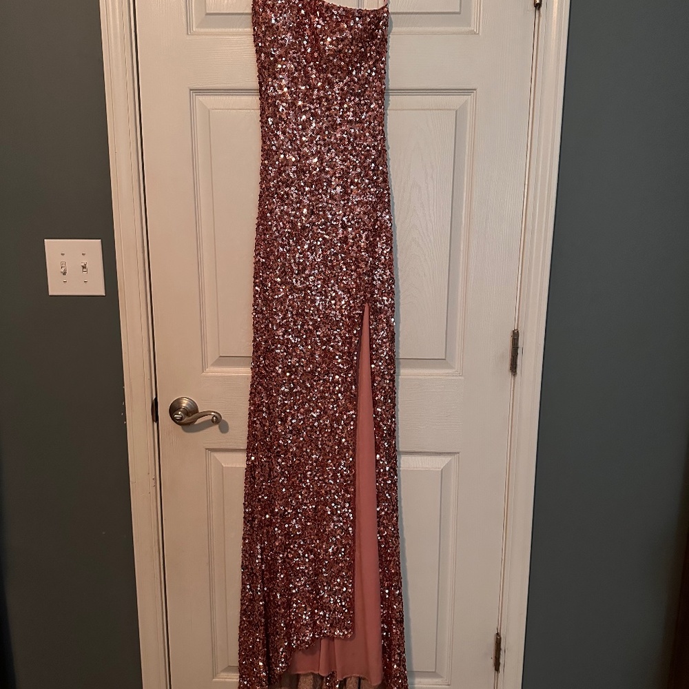 Sequin prom dress